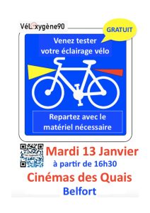 Lire la suite à propos de l’article Prochaine opération cyclistes brillez!